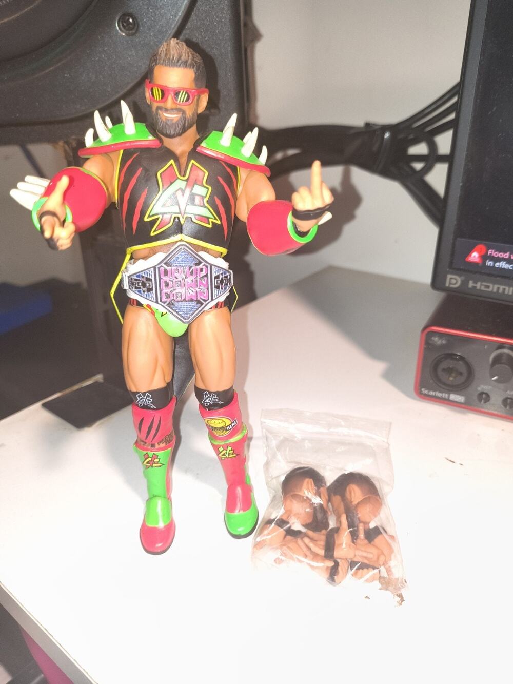 Super 7 Major Wrestling Figure Podcast Wave 2 Matt Cardona With Up Up Down Down